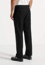 Joseph - Regular Fit Tailored Trousers - Black