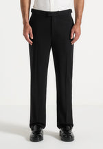 Joseph - Regular Fit Tailored Trousers - Black