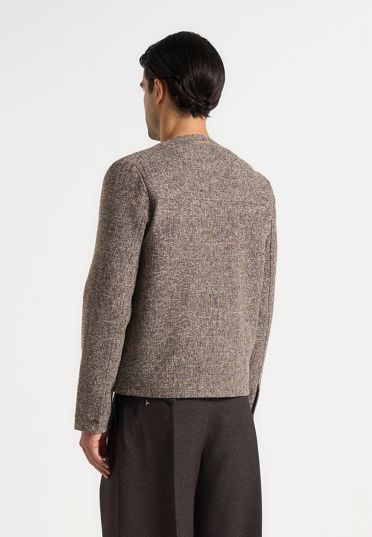 Melvin - Textured Jacket - Taupe