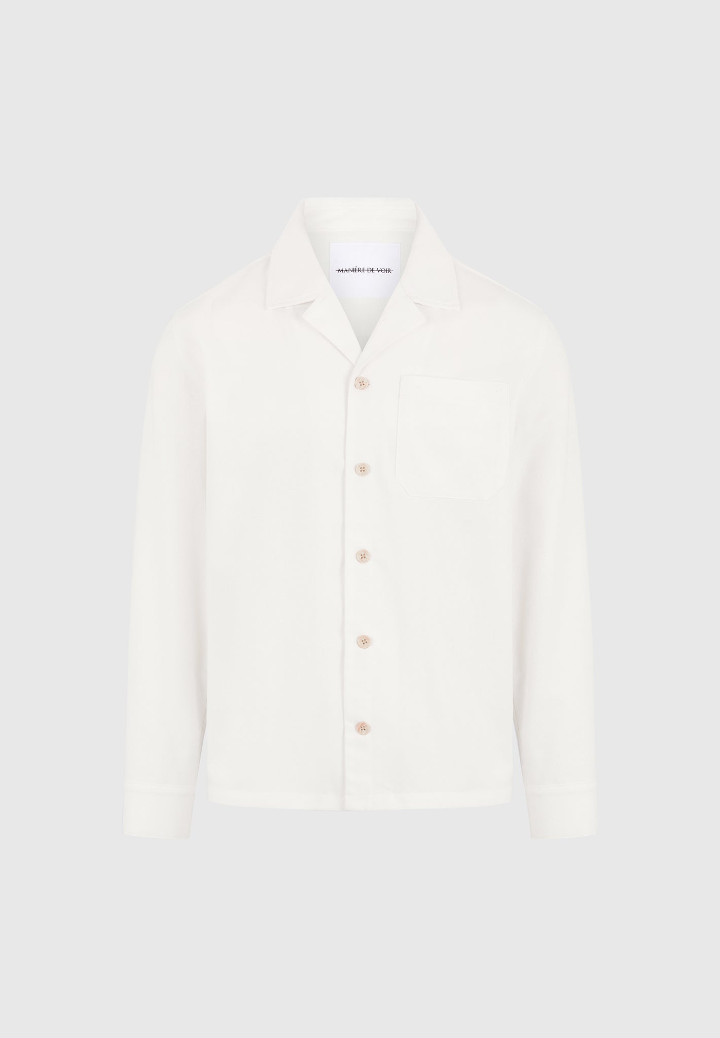 Constant - Linen Overshirt - White