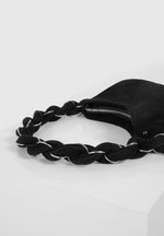 somme-suede-handbag-black-silver