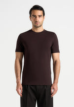Armand - Fitted Luxe T-Shirt - Brown