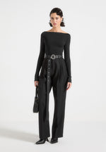 tailored-trousers-with-oversized-belt-and-ankle-ties-black