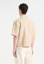 boxy-textured-polo-shirt-beige