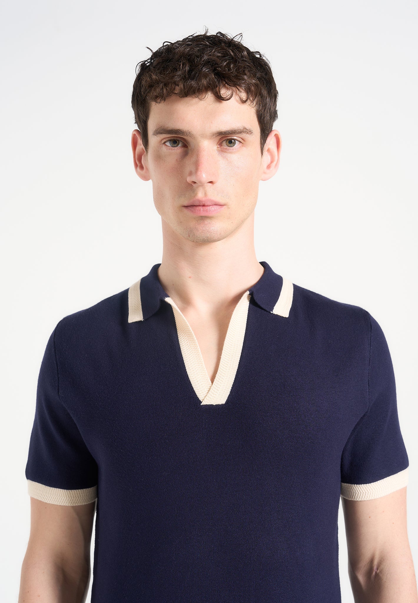 contrast-detail-knit-polo-shirt-navy