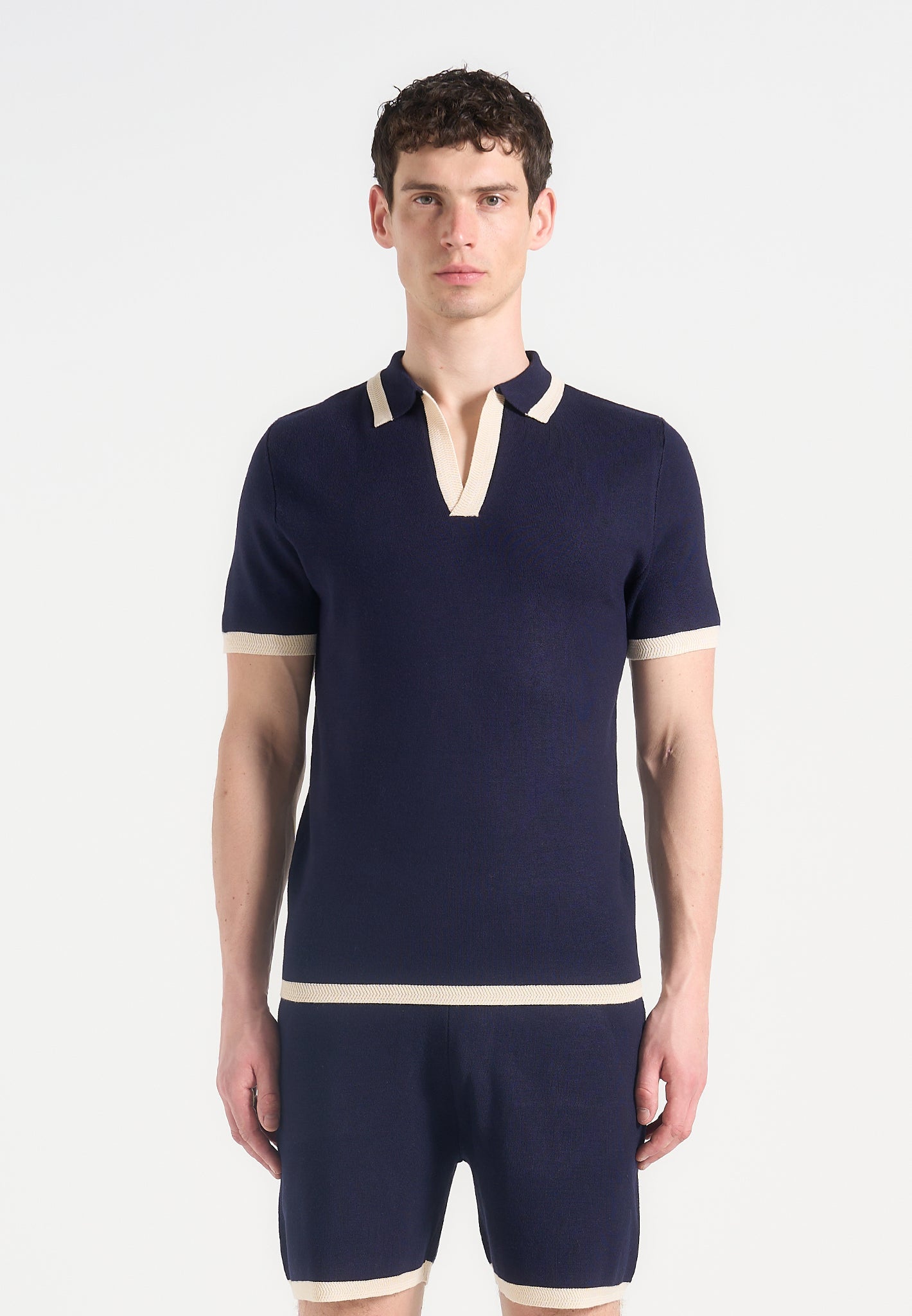 contrast-detail-knit-polo-shirt-navy