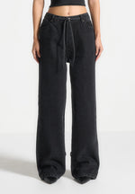 baggy-mid-rise-jeans-with-tie-waist-washed-black