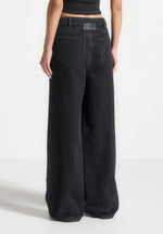 baggy-mid-rise-jeans-with-tie-waist-washed-black