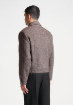 boxy-herringbone-wool-blend-jacket-brown