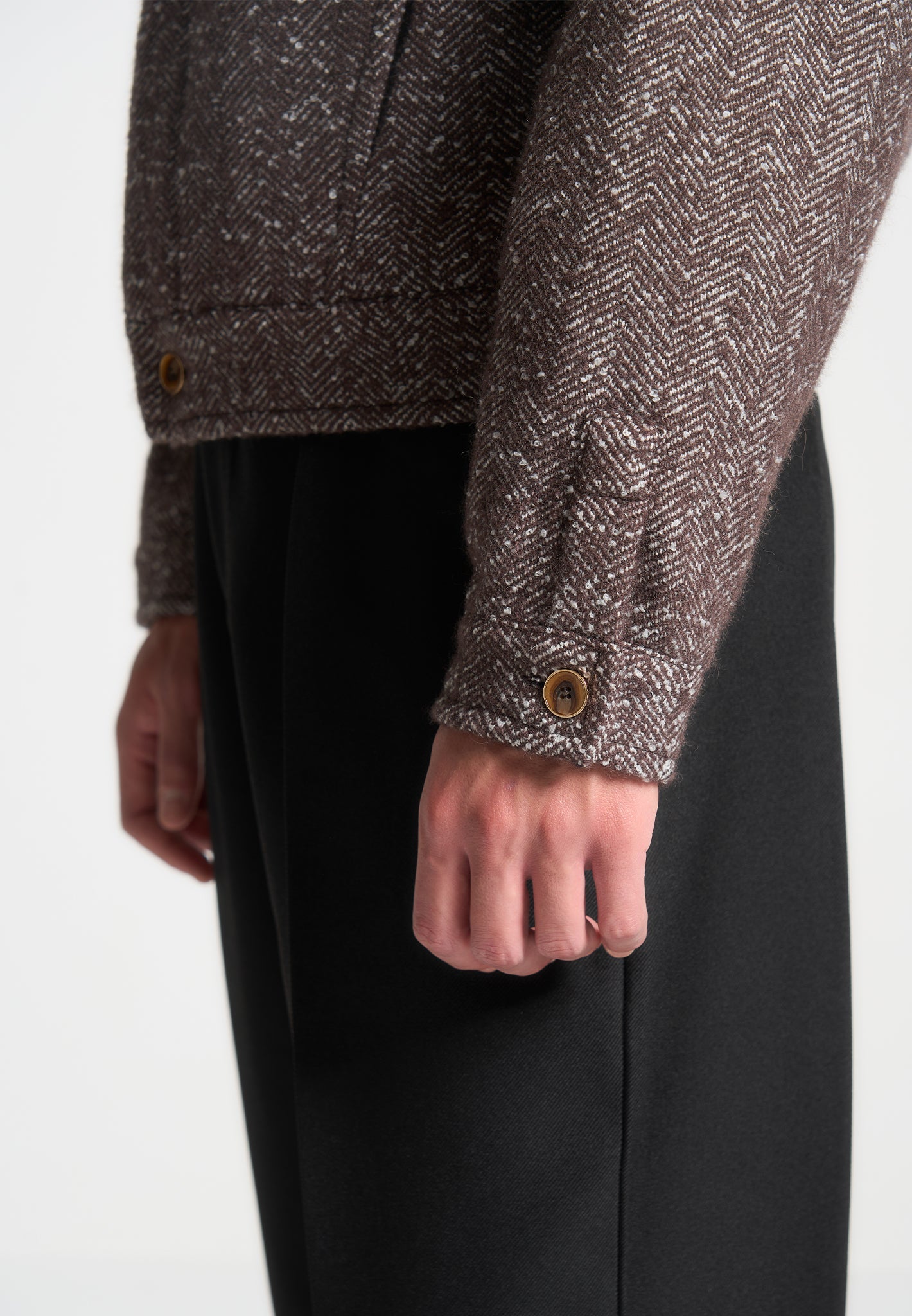 boxy-herringbone-wool-blend-jacket-brown