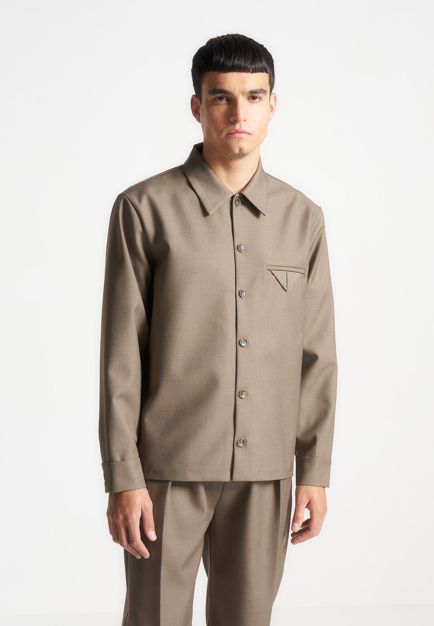 hatched-tailored-long-sleeve-overshirt-khaki