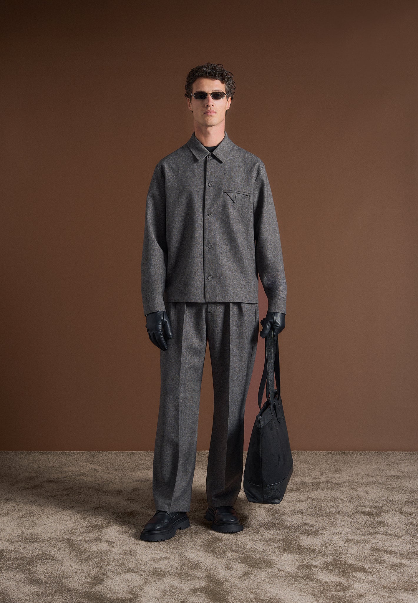 relaxed-fit-textured-tailored-trousers-grey