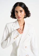 maia-pinstripe-double-breasted-blazer-white