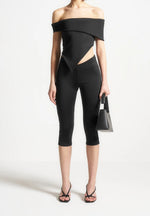 angled-hem-bardot-top-black