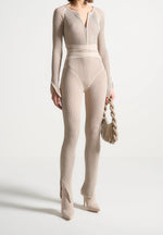 knitted-two-tone-jumpsuit-with-belt-beige-taupe