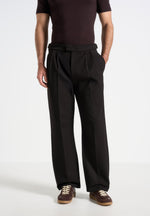 pierre-relaxed-fit-textured-pleated-tailored-trousers-dark-brown