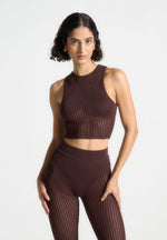 knitted-contour-crop-top-brown