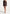 Off Shoulder Draped Satin Mini Dress with Belt - Brown