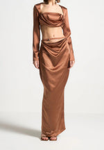 satin-drape-bandeau-bolero-top-bronze