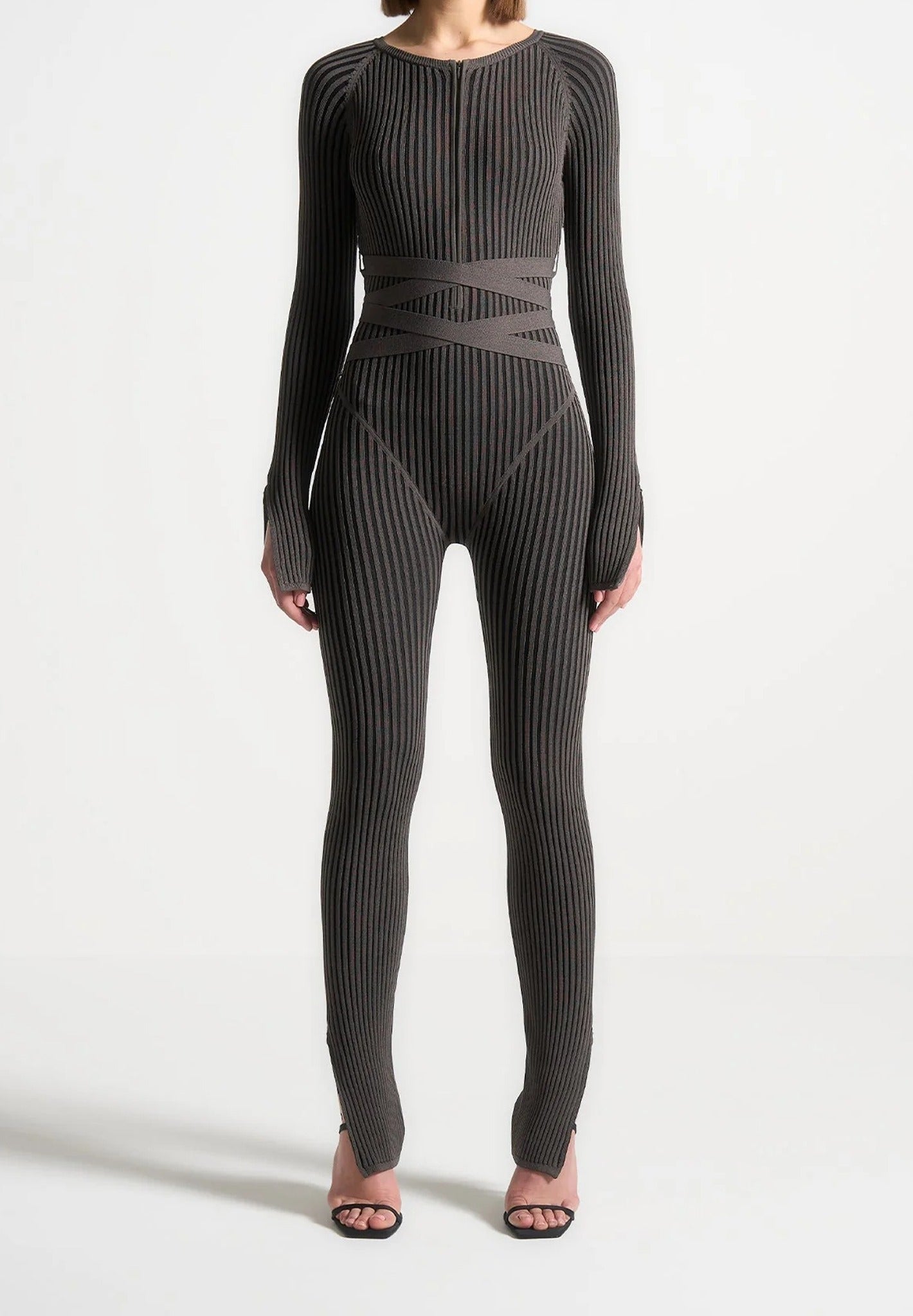 knitted-two-tone-jumpsuit-with-belt-grey-black