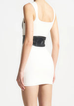 layered-corset-mini-dress-white-black