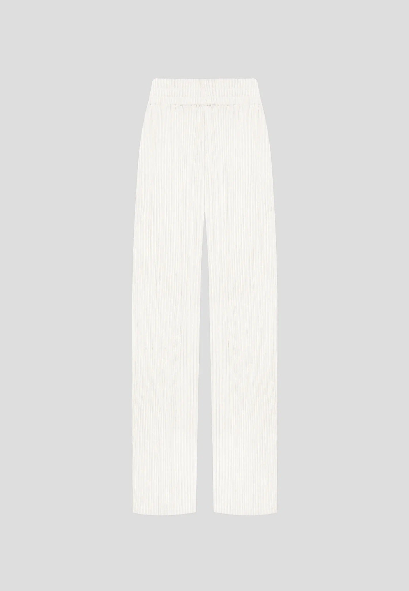 Lila - Pleated Pants - Off White