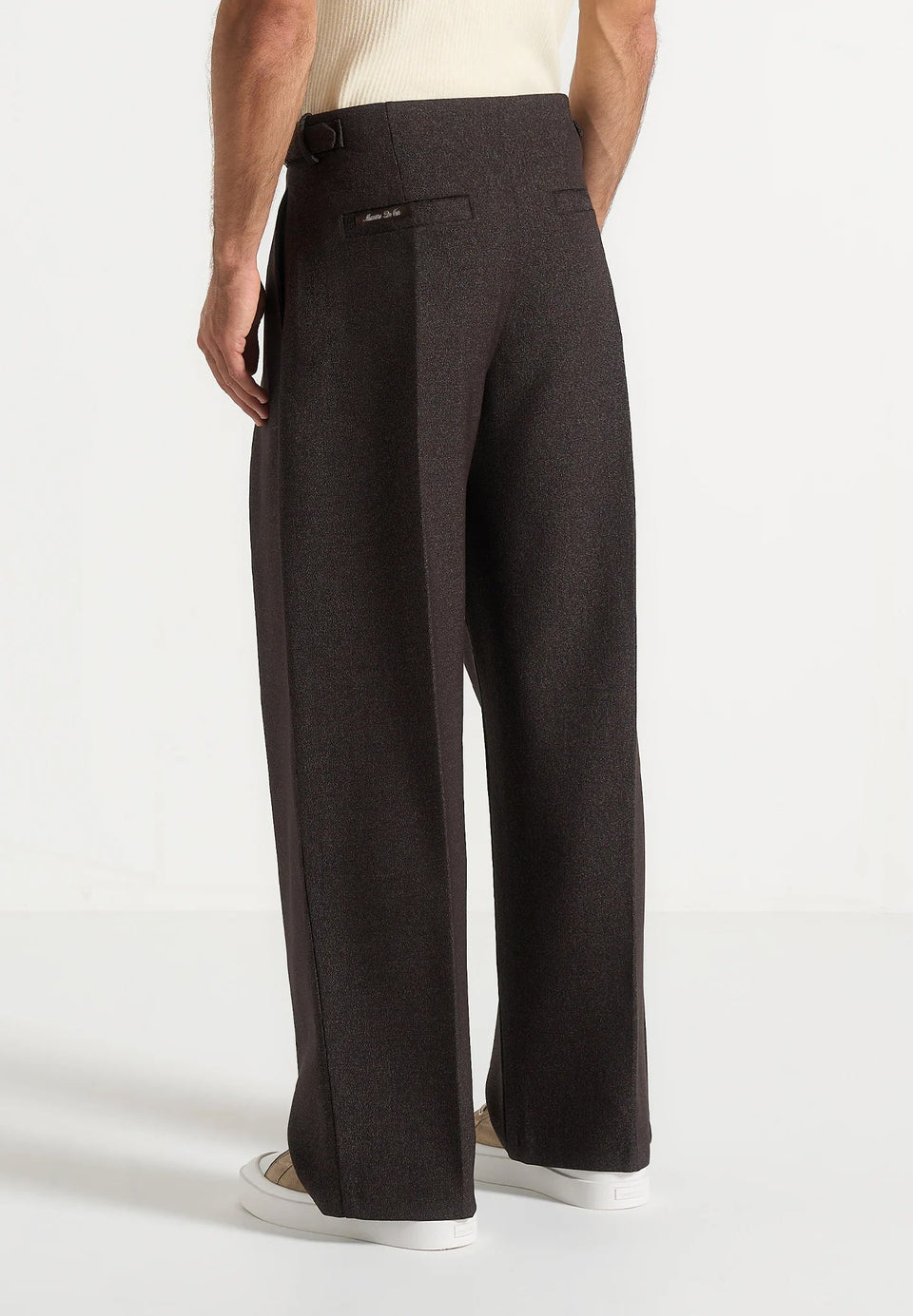 lior-box-pleat-hatched-wide-leg-trousers-dark-brown