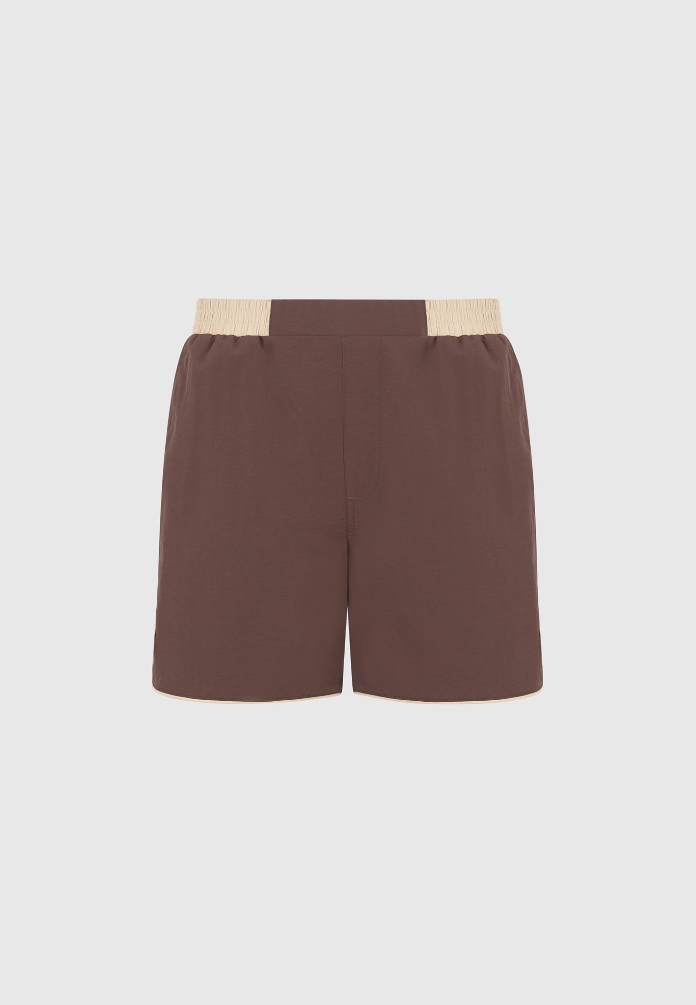 swim-shorts-with-contrast-waistband-brown