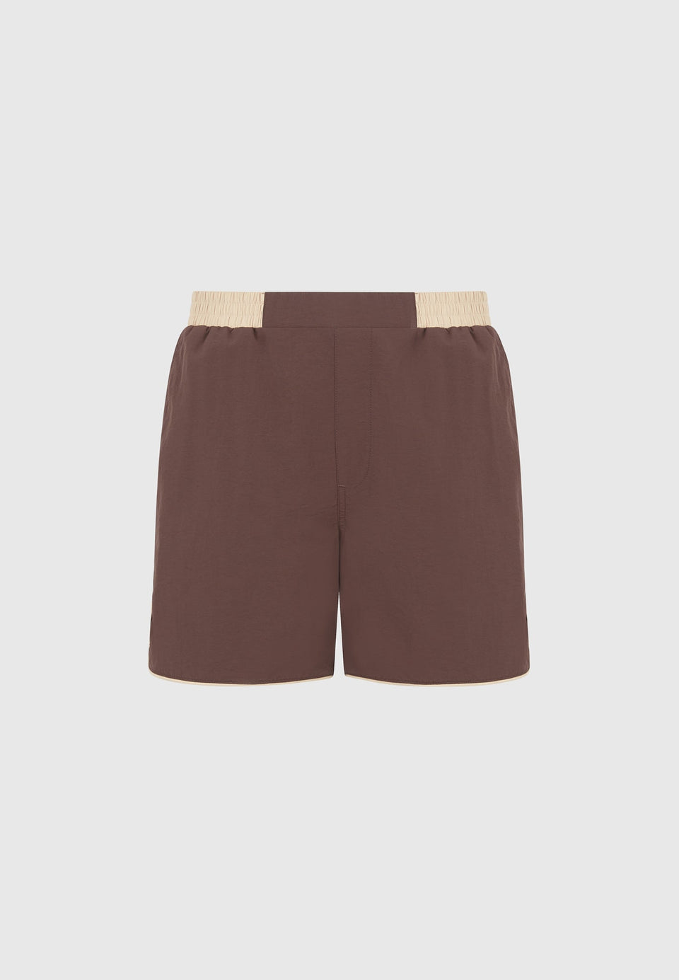 swim-shorts-with-contrast-waistband-brown