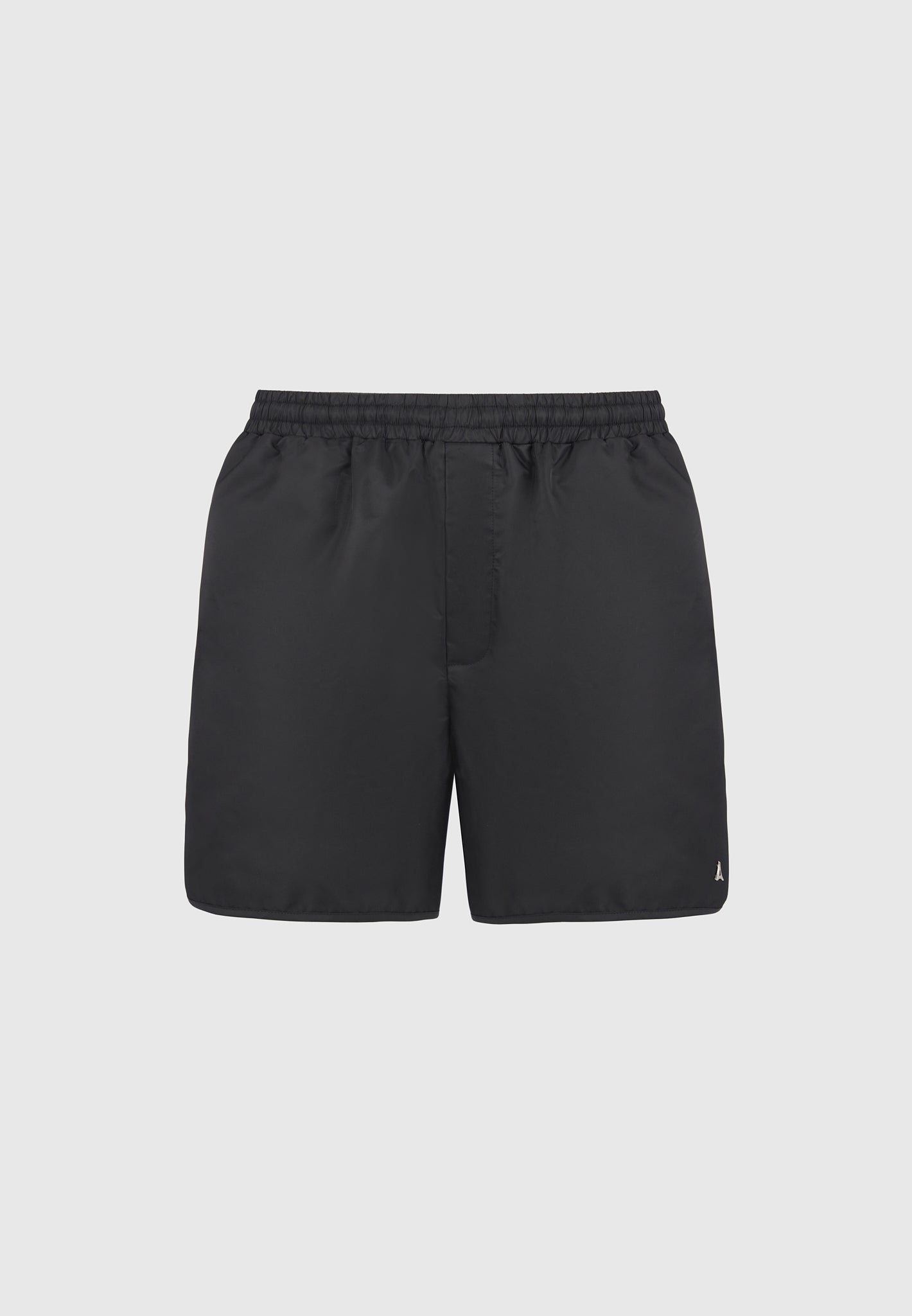 polished-nylon-swim-shorts-black