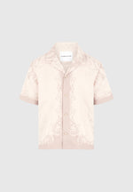 Marc - Signature Baroque Resort Shirt - Cream/Beige