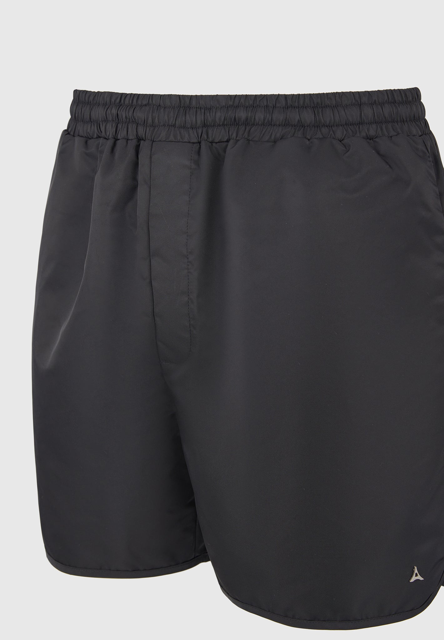 polished-nylon-swim-shorts-black