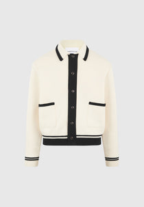 Julien - Classic Combed Cotton Knit Cardigan - Cream