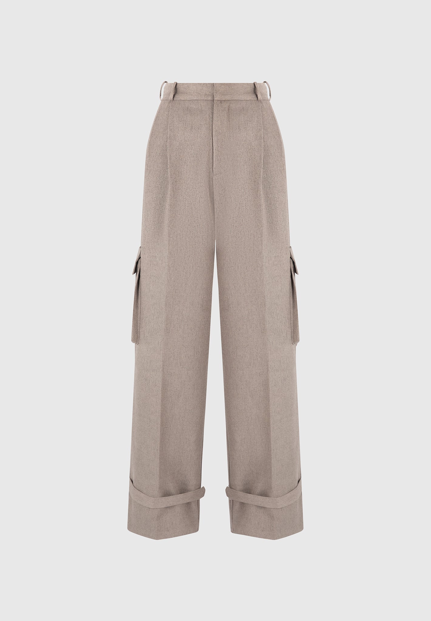 danielle-textured-tailored-pleated-cargo-trousers-taupe