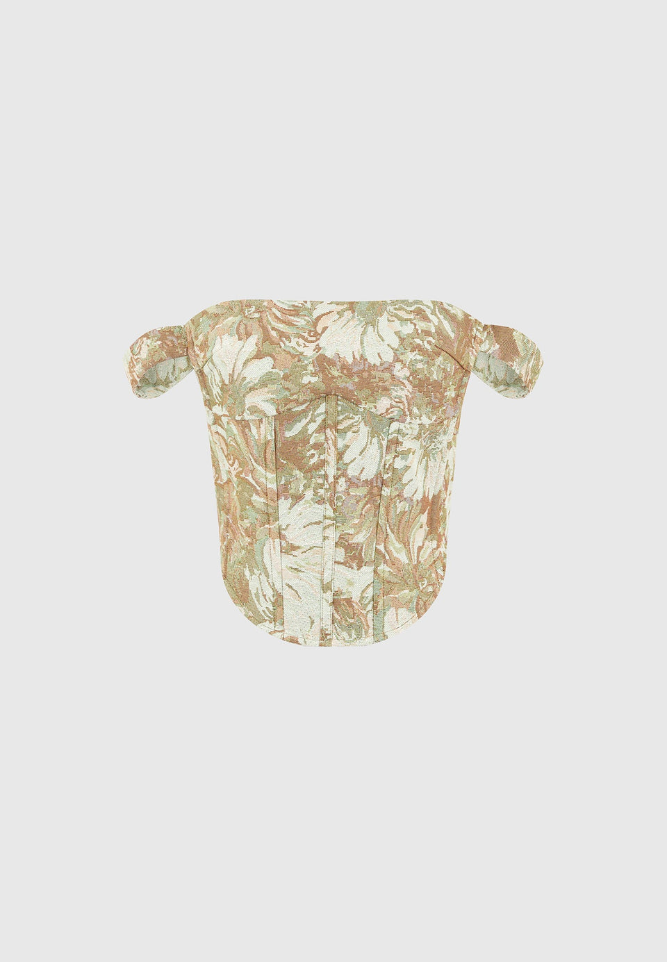 bonnie-jacquard-bardot-corset-top-sage