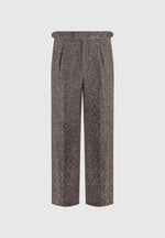 relaxed-fit-wool-blend-herringbone-pleated-tailored-trousers-brown