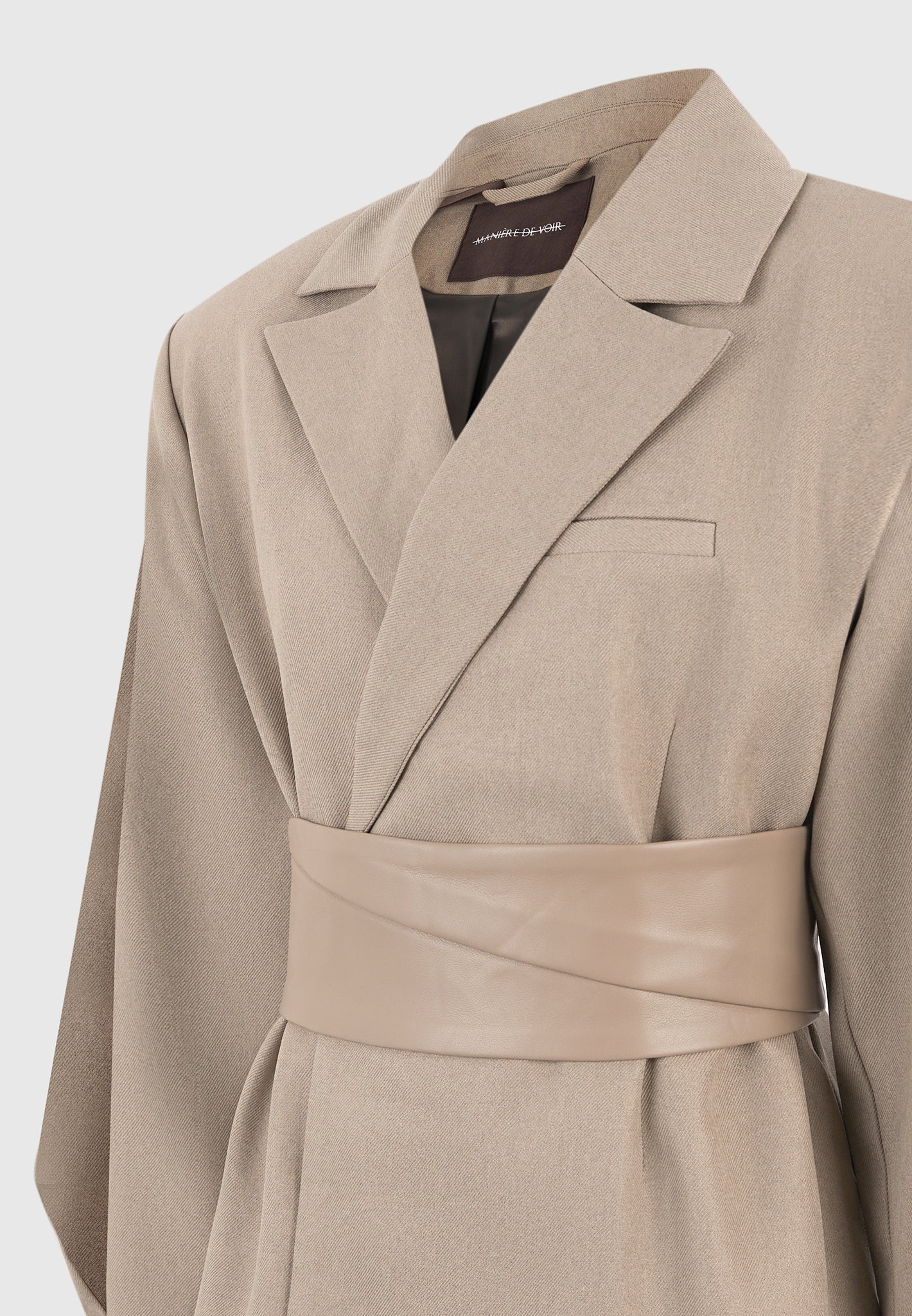 twist-sleeve-tailored-blazer-with-belt-taupe