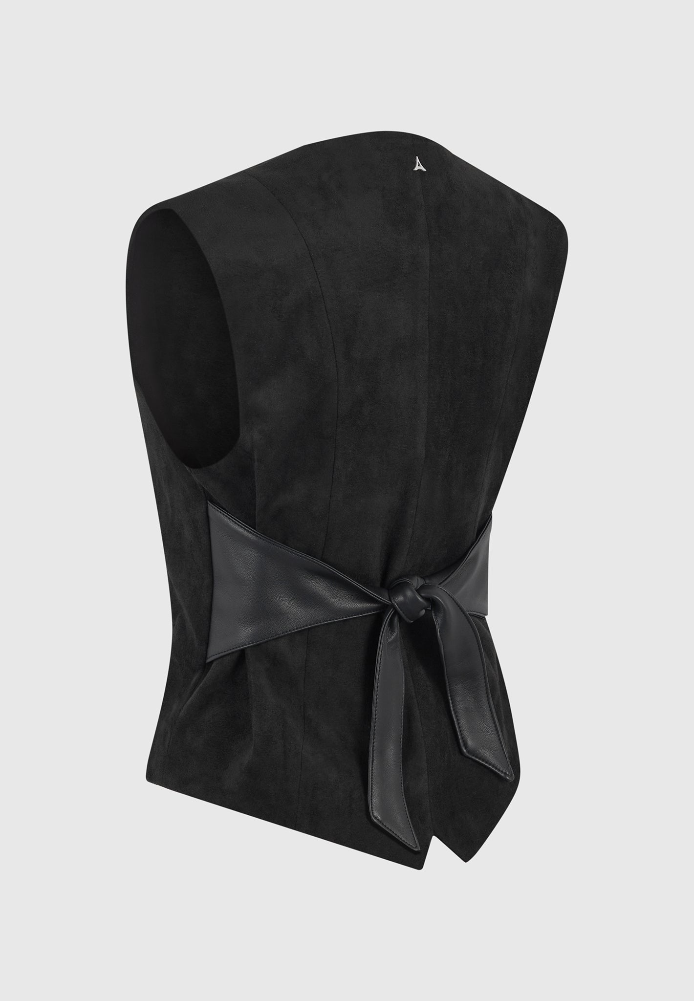suede-cinch-waistcoat-black
