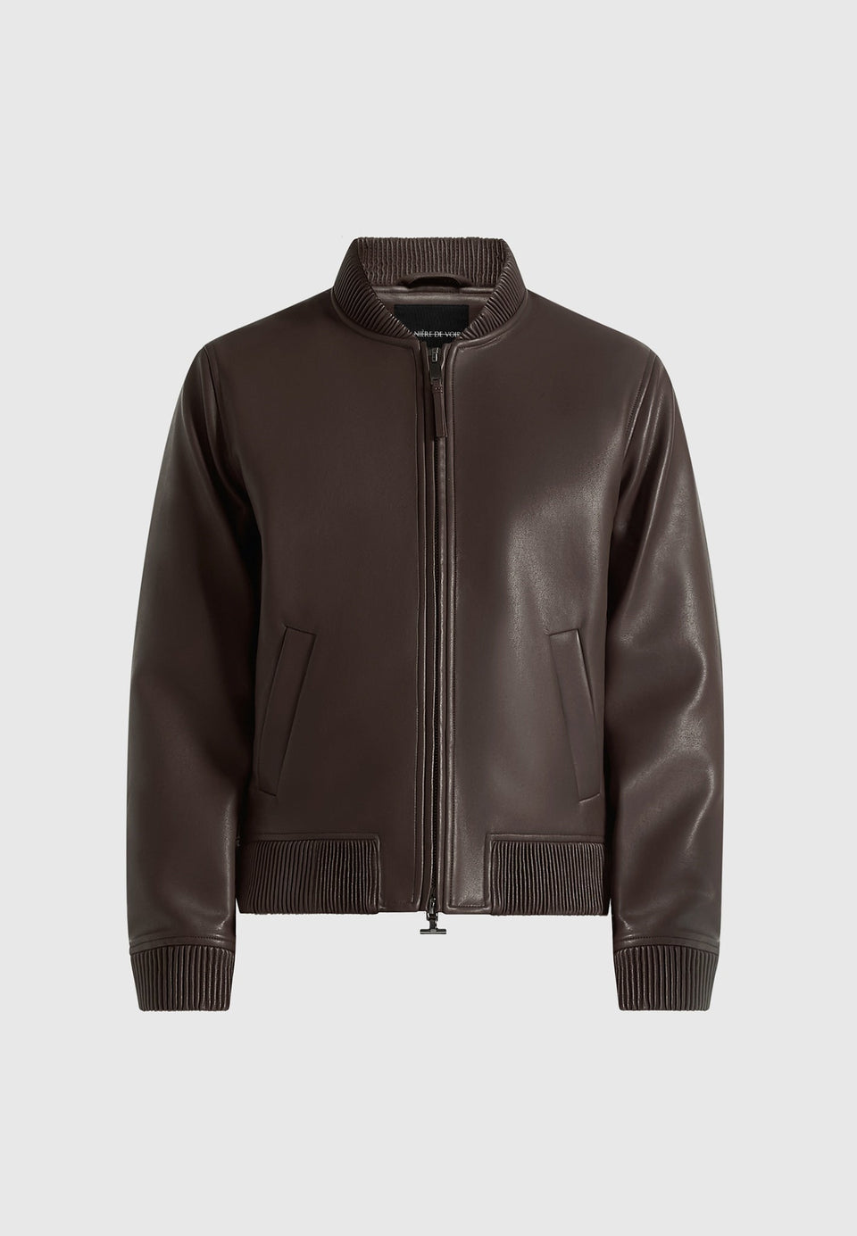 Arman - Leather Bomber Jacket - Brown