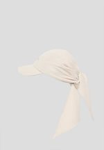 Arianne - Linen Bandana Cap - Natural