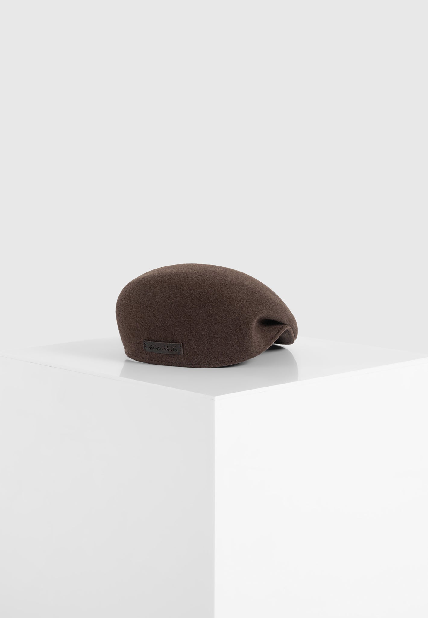 Amos - Wool Flat Cap - Brown