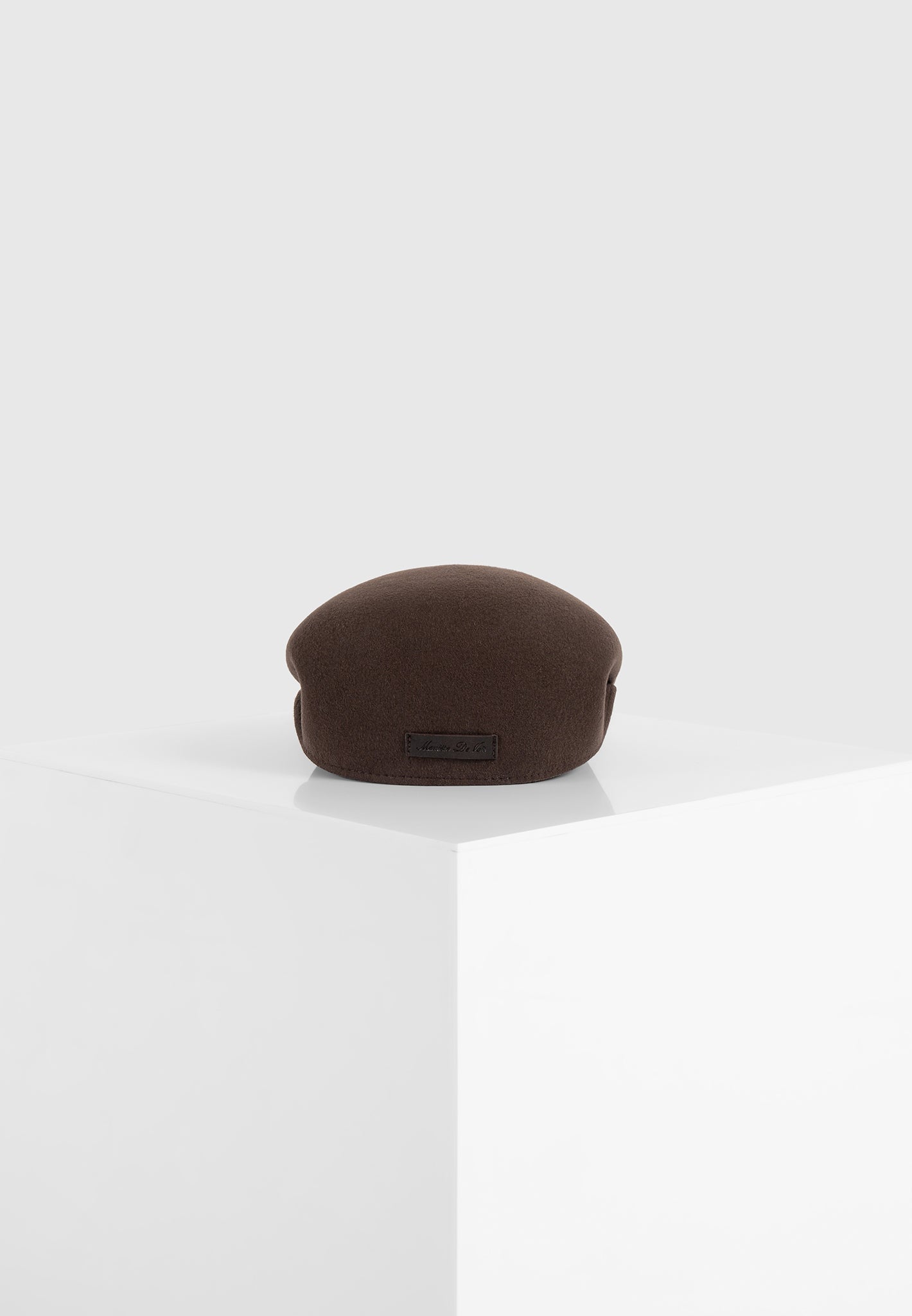 Amos - Wool Flat Cap - Brown