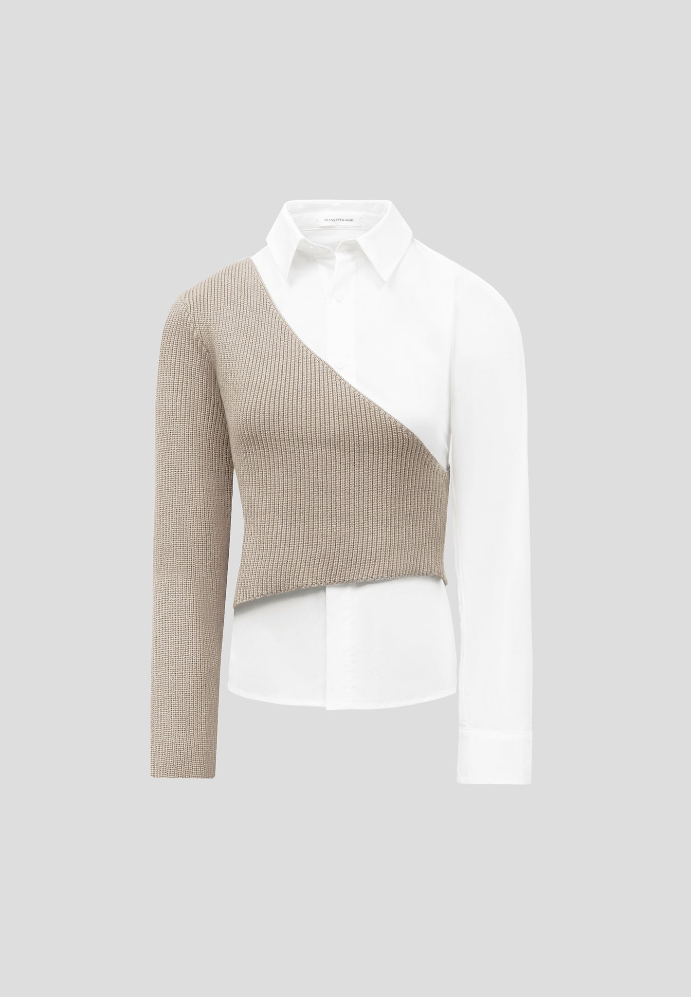 asymmetric-knitted-overlay-shirt-white-beige