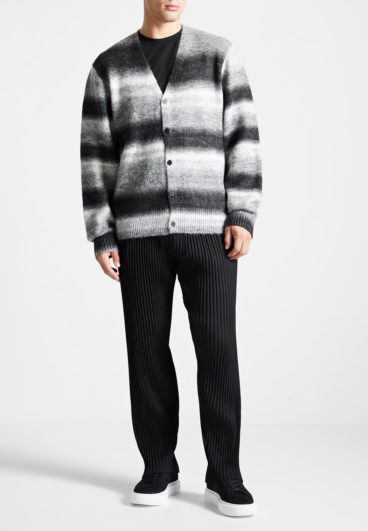 brushed-knit-ombre-cardigan-black-grey