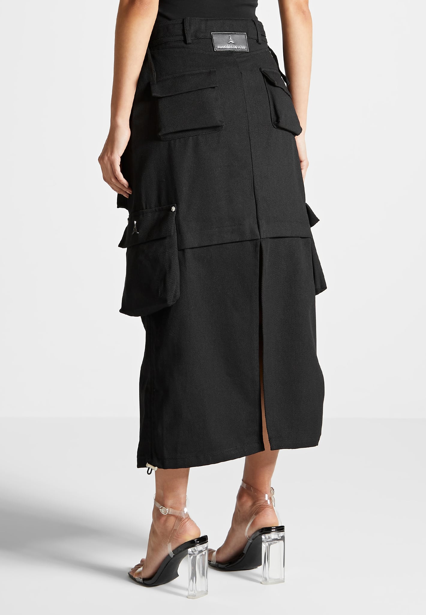 cargo-midi-skirt-black