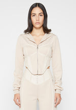 corset-hoodie-with-vegan-leather-beige