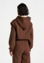 eternelle-wide-shoulder-zip-through-hoodie-brown