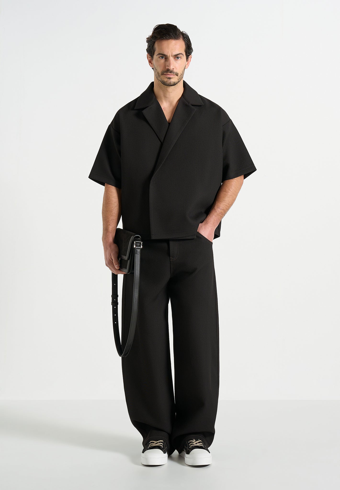 abel-boxy-twill-double-breasted-shirt-black