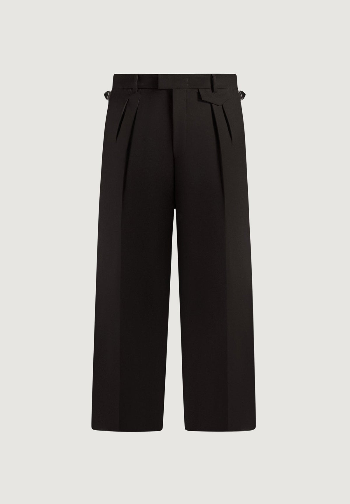Pierre - Twin Pleat Dress Pants - Dark Brown