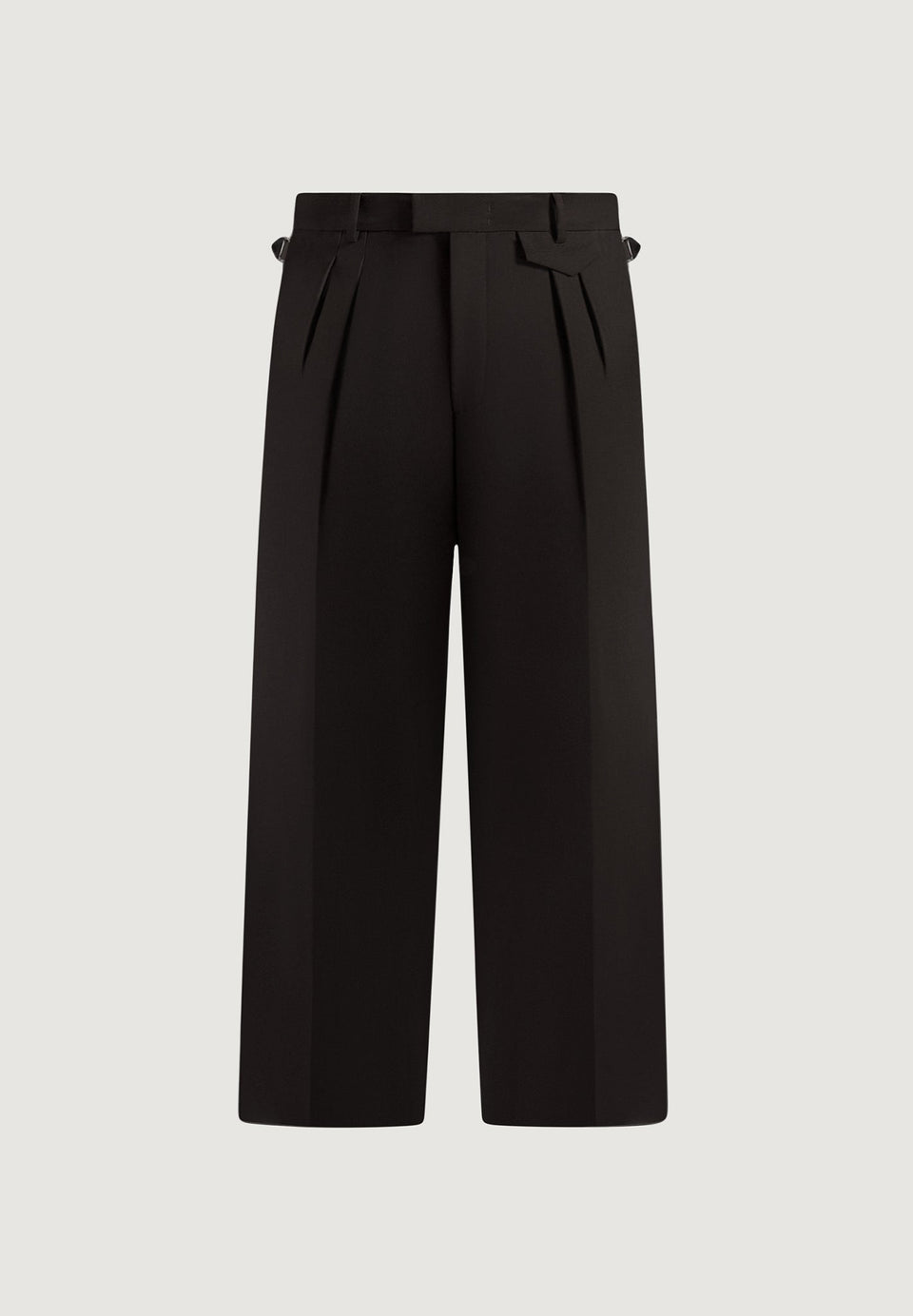 Pierre - Twin Pleat Dress Pants - Dark Brown